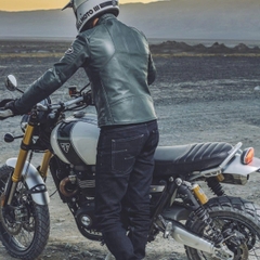 Áo Da Classic Spidi Clubber - Black