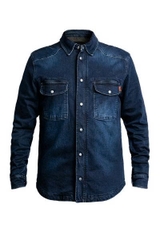 Áo Giáp Denim John Doe Motoshirt - Dark Blue
