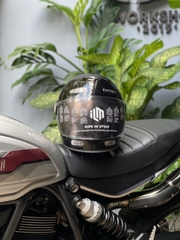 NÓN BẢO HIỂM ILM Z503 - ĐEN BÓNG ( CÓ NHŨ)