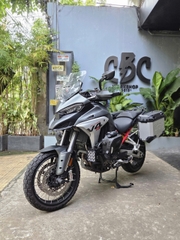 Thùng hông LOBOO Pike Tracker Bạc 35-30L Ducati Multistrada V4