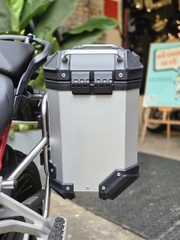 Thùng hông LOBOO Pike Tracker Bạc 35-30L Ducati Multistrada V4