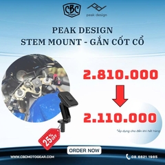 Ngàm Peak Design Motor Stem Mount - gắn cốt cổ không sạc
