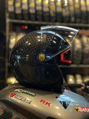 Nón LS2 3/4 Hai Kính OF597 Carbon