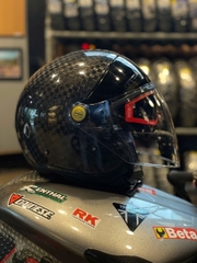 Nón LS2 3/4 Hai Kính OF597 Carbon