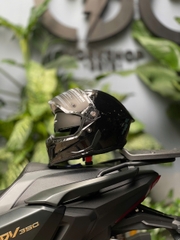 NÓN BẢO HIỂM ILM MF509 - ĐEN BÓNG