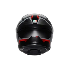 Nón AGV K6S KARVE MATT BLACK/WHITE/RED