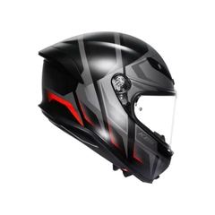 Nón AGV K6S KARVE MATT BLACK/GREY/RED
