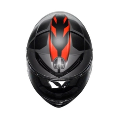 Nón AGV K6S KARVE MATT BLACK/GREY/RED