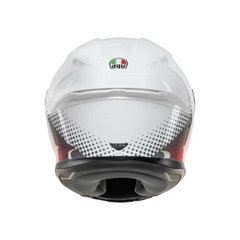 Nón AGV K6S FISION PEARL WHITE/RED/GREY