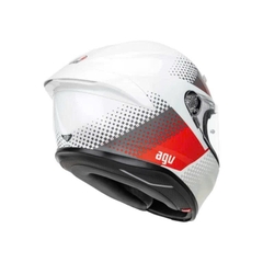 Nón AGV K6S FISION PEARL WHITE/RED/GREY