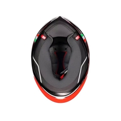 Nón AGV K6S REEVAL WHITE/RED/GREY