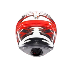 Nón AGV K6S REEVAL WHITE/RED/GREY