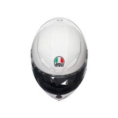 Nón AGV K6S SOLID WHITE