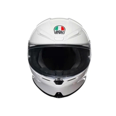 Nón AGV K6S SOLID WHITE