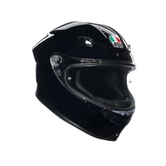 Nón AGV K6S SOLID BLACK