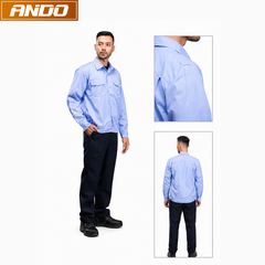 Quần áo đồng phục bảo vệ dài tay, ngắn tay đầy đủ phụ kiện - chất liệu vải bền đẹp