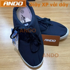 Giày vải bảo hộ lao động giày vải XP cột dây nam, nữ chống trơn trượt giữ ấm