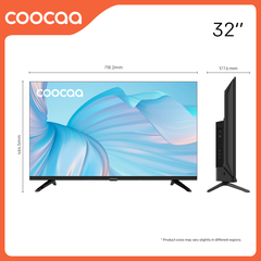 Smart Google Tivi HD Coocaa 32inch, Ra Lệnh Giọng Nói - Model 32Z72