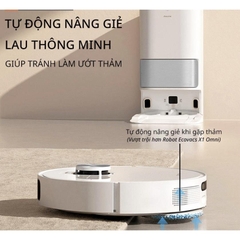 Robot Hút Bụi Lau Nhà Dreame S10 Plus Tự Đổ Rác Tự Giặt Và Sấy Khăn - Bản Nội Địa