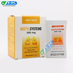 AcetylCysteine 200mg - Hộp 20 gói x 1g - DonaiPharm(Acetylcystein 200mg)