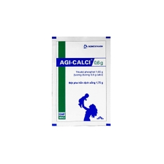 Agi-Calci - Hộp 30 gói x 1,75g - Agimexpharm (Tricalci phosphat: 1.65g (tương đương calci: 0.6g)