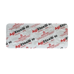 Agietoxib 90 - Hộp 3 vỉ x 10 viên nén - Agimexpharm (Etoricoxib 90mg)