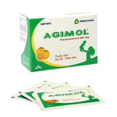 Agimol 80 - Hộp 30 gói - Agimexpharm (Paracetamol 150mg)