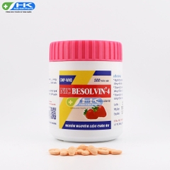 Besolvin 4 - Chai 500 viên nén - NIC Pharma (Bromhexine HCl 4mg)