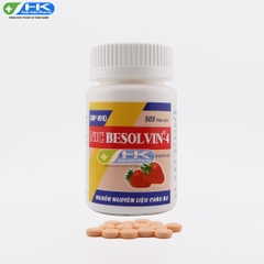 Besolvin 4 - Chai 500 viên nén - NIC Pharma (Bromhexine HCl 4mg)
