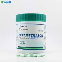 Betamethason Xanh - Chai 500 viên nén - ENLIE (Betamethasone: 0.5mg)