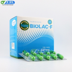 Biolac-F - Hộp 10 vỉ x 10 viên - Nam Việt (Lactobacillus Acidophilus;,Lactobacilus Sporogenes 10^7,Lactobacillus kefir: 10^7)