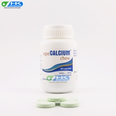 OpeCalcium Chew - Chai 30 viên nén nhai - OPV (Calcium 500mg)