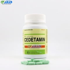 Cedetamin - Chai 500 viên nén - KhaPharco Pharm(Dexclorpheniramin maleat 2mg; Betamethason 0.25mg)