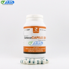 Ceteco Capelo 200 - Chai 200 viên nang - DP.TW3(Celecoxib200mg)