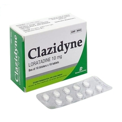 Clazidyne - Hộp 10 vỉ x 10 viên nén - ENLIE (Loratadin 10 mg)