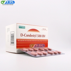 D-condestyl 500 - Hộp 10 vỉ x 10 viên - BVPharma (Mephenesin 500mg)