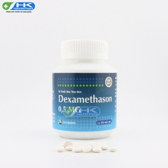 Dexamethason 0.5mg - Chai 500 viên nén - PV.Pharma (Dexamethason 0,5 mg)