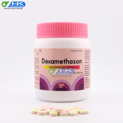 Dexamethason 0.5mg - Chai 500 viên nén 2 lớp - Thành Nam Pharma (Dexamethason 0,5 mg)
