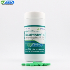 Dexipharm HBR 15mg - Chai 500 viên nén - Imexpharm (Dextromethorphan 15mg)
