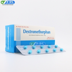 Dextromethorphan - Hộp 10 vỉ x 10 viên nén - Thành Nam Pharma (Dextromethorphan HBr 15mg)