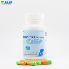Doxycyclin - Chai 100 viên nang cứng - DonaiPharm (Doxycycline 100mg)