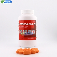 Feparac - Chai 200 viên nén - USP (Paracetamol 325 mg; Ibuprofen 400 mg)