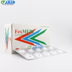 FexMebi - Hộp 10 vỉ x 10 viên nén - Mebiphar(Fexofenadin Hcl 60mg)