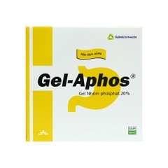 Gel-Aphos - Hộp 20 gói x 20g - Agimexpharm (Gel Nhôm phosphat 20% 12,38g)