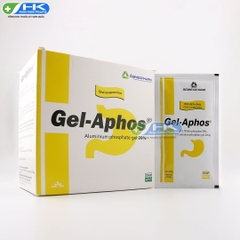 Gel-Aphos - Hộp 20 gói x 20g - Agimexpharm (Gel Nhôm phosphat 20% 12,38g)