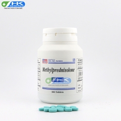 Methylprednisolone 16mg - Chai 100 viên nén - NIC Pharma(Methylprednisolone 16mg)