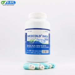 Mexcold Plus - Hộp 10 vỉ x 10 viên nén - Imexpharm(Paracetamol 500mg; Caffein 65 mg)