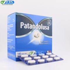 Patandolusa - Hộp 15 vỉ x 12 viên - USR PP.Pharco(Paracetamol 500mg)