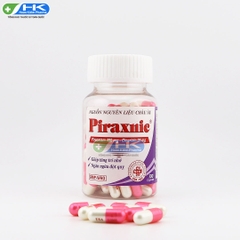 Piraxnic - Chai 100 viên nang - NIC Pharma (Piracetam 400mg; Cinnarizin 25mg)