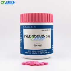 Prednisolon 5mg - Chai 200 viên nén - TiPharco(Prednisolon 5mg)
